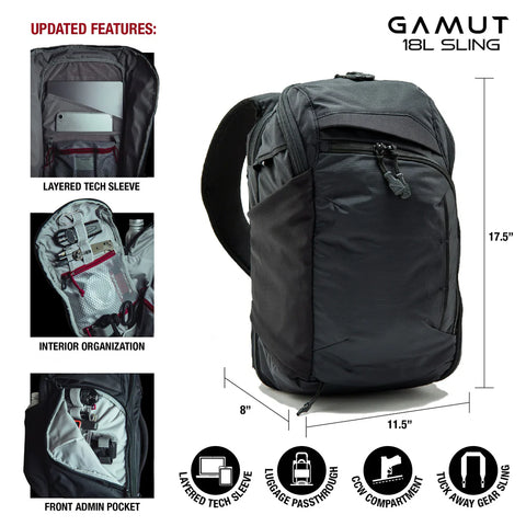 Vertx Gamut 18L Sling Bag VTX5043