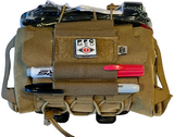 PFC Medical ADVANCED BILATERAL AFAK FIRST AID TRAUMA MED KIT W/ HSGI REFLEX SYSTEM