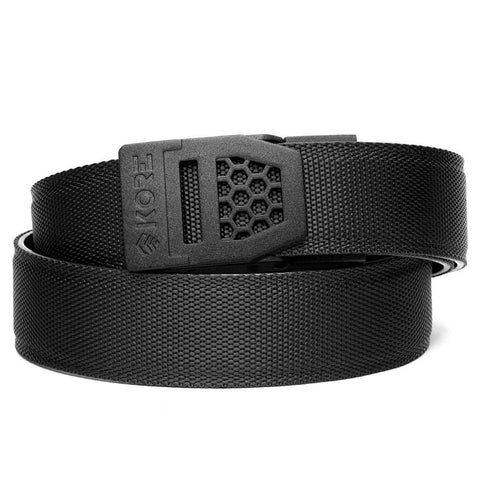 Kore Tactical Gun Belt Black X6 Black Buckle
