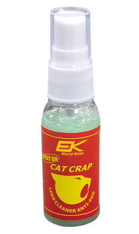 Cat Crap Multi-Use Anti-Fog & Lens Cleaner Spray, EK USA, 1oz