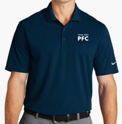 Team PFC Embroidered Short Sleeve Polo Shirt HQ Employee Apparel Program