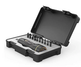 Wheeler, Fat Wrench Tool, Adjustable Torque, Settings from 5-60lbs, 10 Bit Set, Black