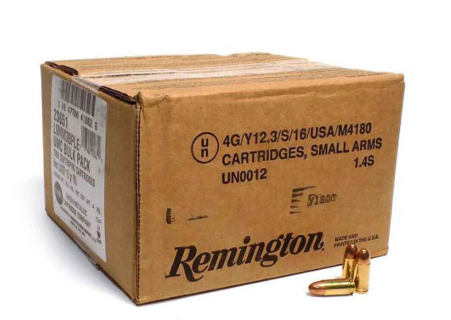 Remington UMC 9mm Luger 115gr FMJ Ammunition Ammo 50rds/Box