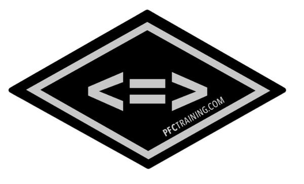 PFC Less is More Sticker PFCTraining.com – PFC Loadout