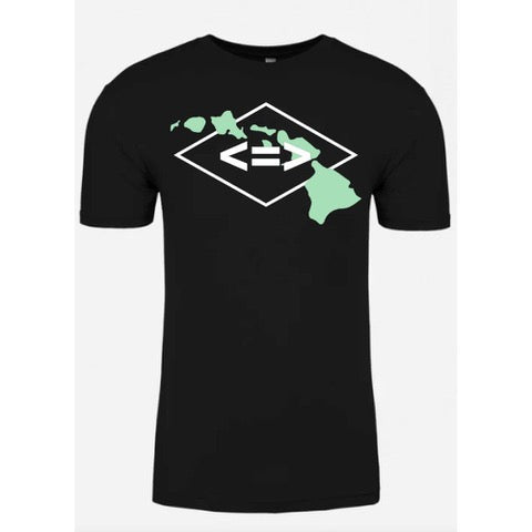 PFC Hawaiian Less is More Brah! Short Sleeve T-Shirt Black