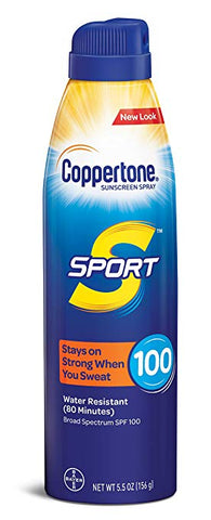 Coppertone SPORT Continuous Sunscreen Spray Broad Spectrum SPF 50