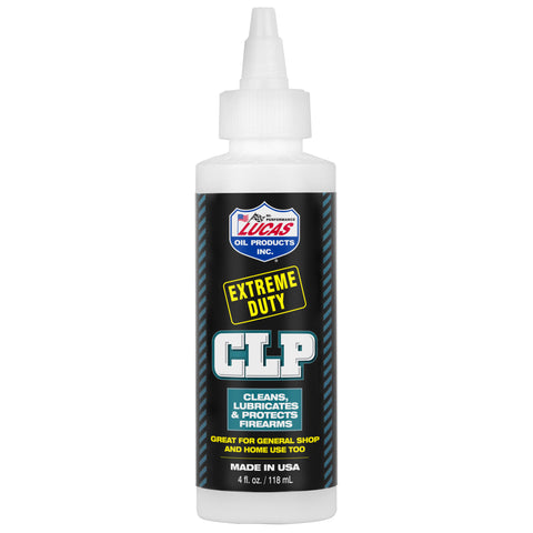 Lucas Extreme Duty CLP, Liquid, 4oz, Clean, Lubricate and Protect Oil