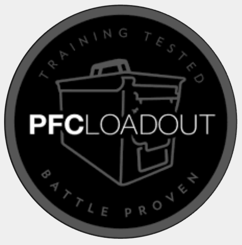 PFC Loadout Ammo Can Logo 3" Round Sticker